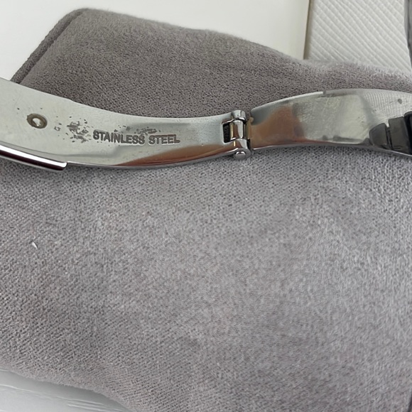 Michael Kors Luxurious Dena Pavé Silver-Tone Watch Ladies - Picture 10 of 11